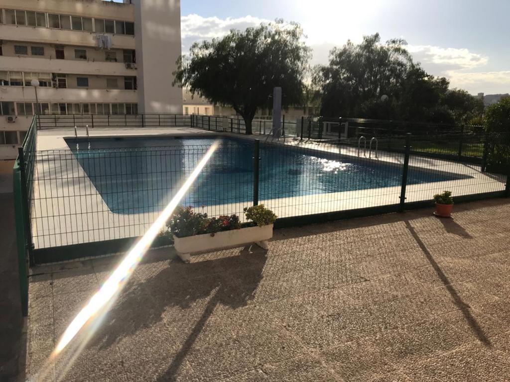 Los Fernandos, 1St Line Beachfront Poniente, 2 Bedroom Apartment Ocean Terrace Benidorm Luaran gambar